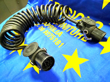 USATO: CAVO CONNETTORE 24 V PROLUNGA RIMORCHIO AUTOCARRO CABLAGGIO 15 POLI *N.B