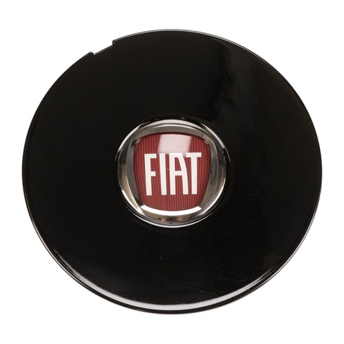 Coprimozzo originale fiat nero - coprimozzo,
