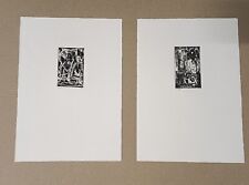 Emilio Vedova DUE INCISIONI ORIGINALI FIRMATE E   NUMERATE cm 25x35 