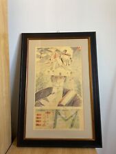 GALLERATI - MESE DI MAGGIO - CON CORNICE - 45 PER 65 CM