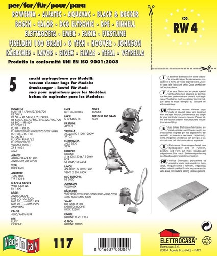 Sacchi fiselden 100 gradi - sacchi,