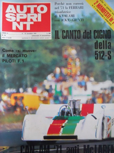 Autosprint 1970 - autosprint,