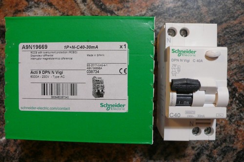 Disjoncteur differentiel 40a - disjoncteur,