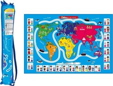 TAPPETO MORBIDO MONDO 150X100