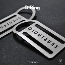 MOSCHETTONE D-RING PESCA IN