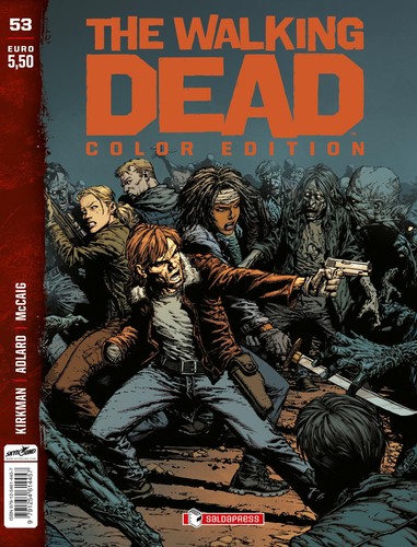 The walking dead color - dead.,