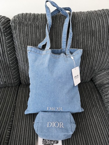 Dior beauty denim - beauty, tote