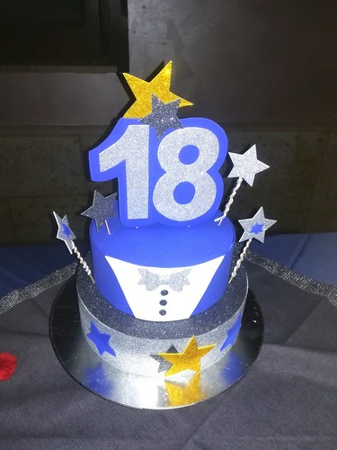 Torta finta per anni - per,