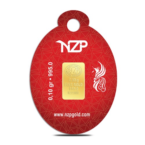 Nzp gold oval - nzp,