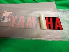 ADESIVO CARENA YAMAHA RD 500 COLORE ROSSO NERO ORIGINALE NUOVO