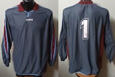 MAGLIA PORTIERE JAKO GRIGIO AMARANTO CELESTE  TG.XXL  GOMITI IMBOTTITI NUMERO  1