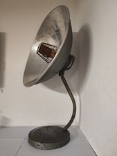 Vecchia Stufa /Lampada Vintage A Snodo Industrial Arredo