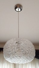 Lampadario moderno a sospensione sferica schiacciata