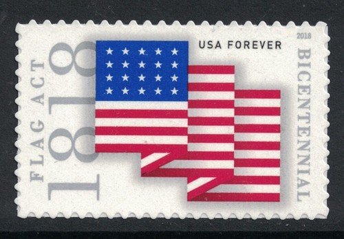 Scott 5284 flag act - flag, del