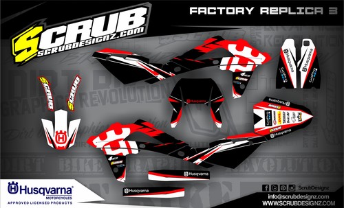 Husqvarna grafica te250 te450 - grafica,