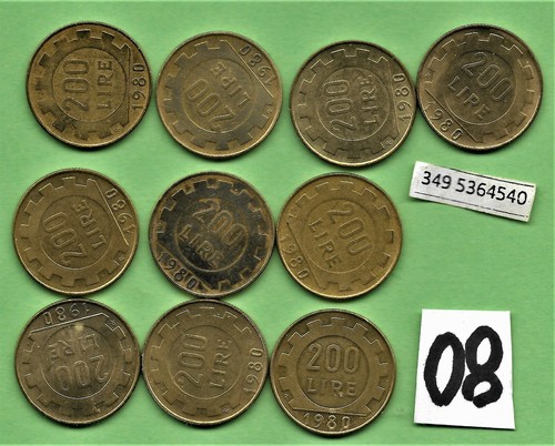 Lotto monete 200 - 10,