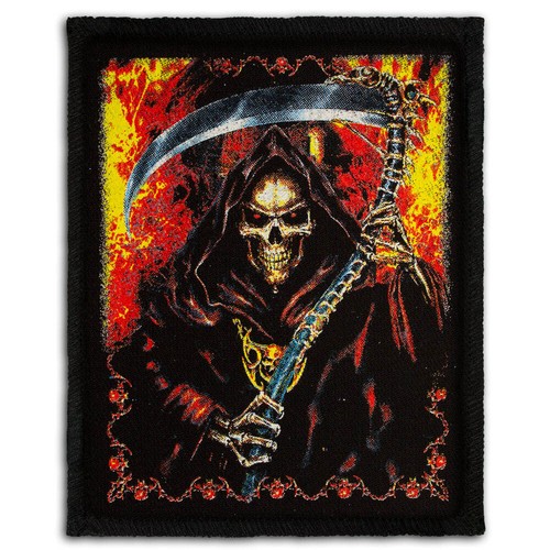 Grim reaper patch stampata - reaper,