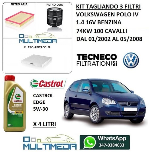 Kit tagliando filtri olio - 3,