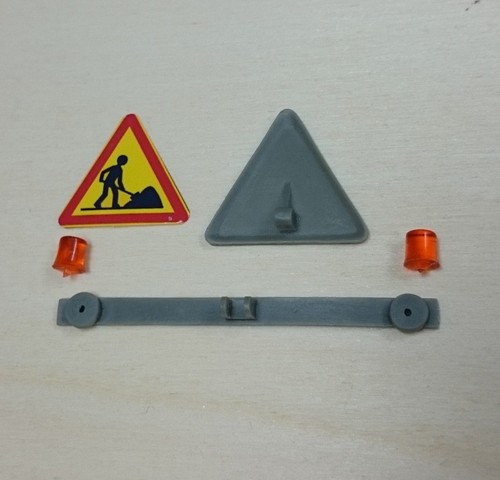 Panneau toit chantier - de,