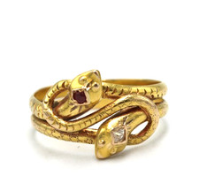 Anello antico borbonico in oro