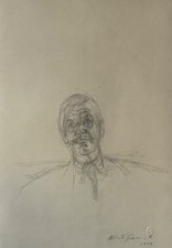 Alberto Giacometti 1963 Ritratto (Amedeo Modigliani, Renato Guttuso, scultura)