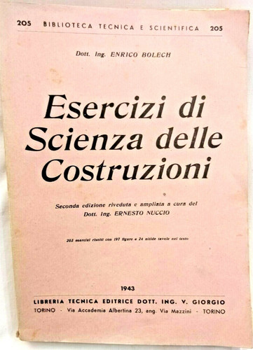 Esercizi scienza delle - di,