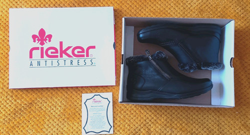 Stivaletti rieker donna neri - rieker,