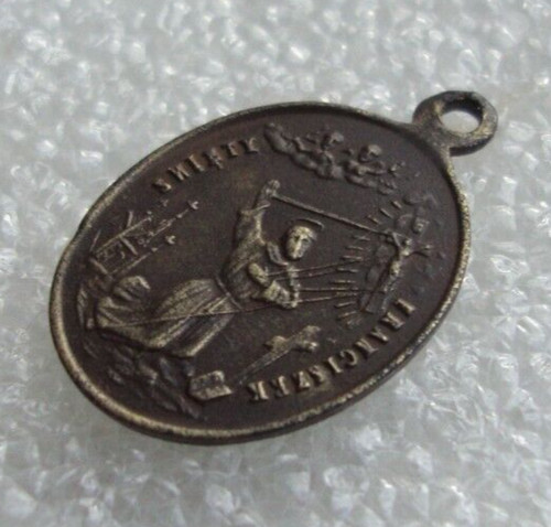 Antico medaglione cattolico