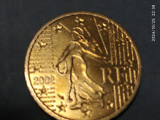 Moneta 50 centesimi di Euro Francia 2002, splendida / FDC