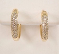 Orecchini a cerchio huggie