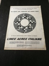 1957 LINEE AEREE ITALIANE LAI