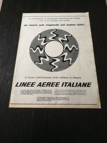 1957 linee aeree italiane - aeree, lai