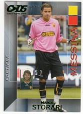 figurina CARD CALCIATORI CALCIO CARDS 2005 numero 100 MESSINA STORARI