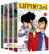 LUPIN III TERZO - Collezione 1° e 2° Serie Tv Completa 4 BOX (35 DVD) Yamato
