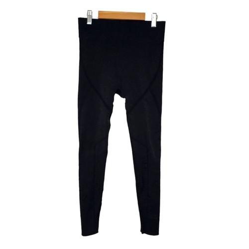 Leggings neri rete polpacci
