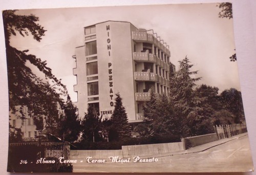 Cartolina abano terme - cartolina,