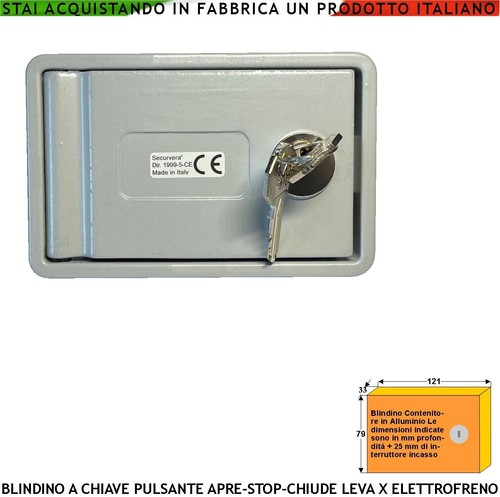 Blindino incasso alluminio - blindino,