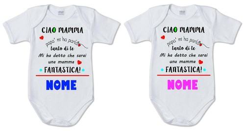 Body tuta neonato stampa - body,