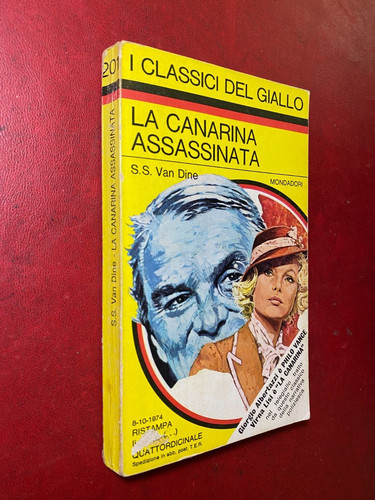 Van dine la canarina - s.s.,