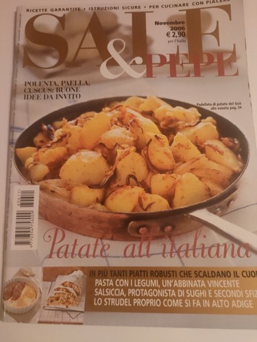 Rivista sale pepe ricette - rivista,