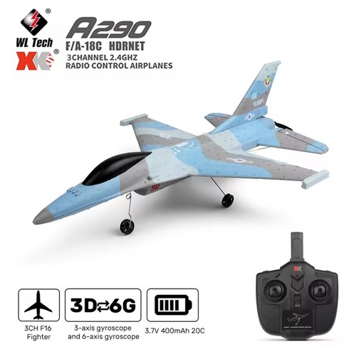 Aereo a290 rc wltoys - f-16,