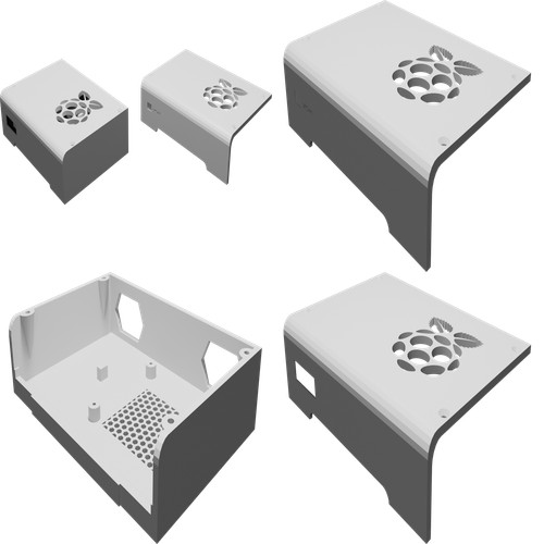 Custodia per raspberry - custodia, pi