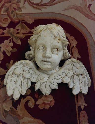 Antico pregevole angelo - antico, e