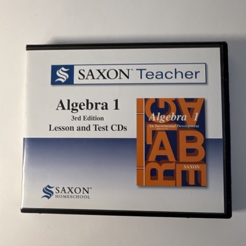 Saxon teacher algebra 3rd - teacher,