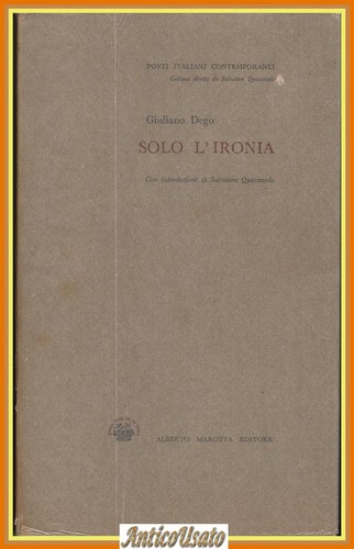 Solo ironia giuliano dego - di,