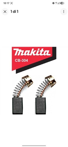 Coppia carboncini makita cb304 - makita,