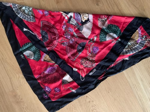 Foulard moschino rouge noir - moschino, et