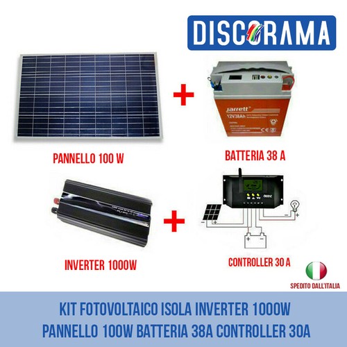 Kit fotovoltaico isola - kit,