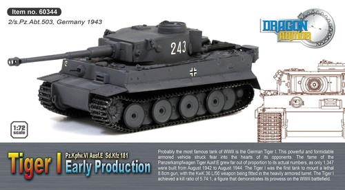 Dragon armor tiger - armor, 1/72