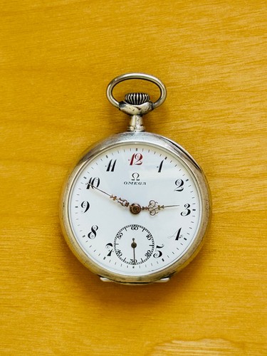 2a884 antico orologio tasca - antico,